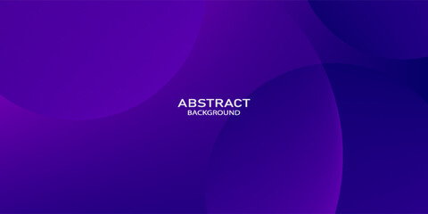 Minimal geometric background. Purple elements with fluid gradient. Dynamic shapes composition. Eps10 vector