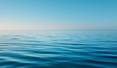 Obraz premium Aerial view of ocean surface- crystal clear water background