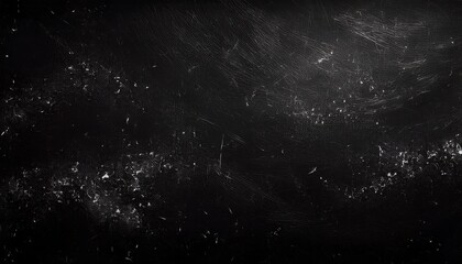 grunge style scratched black background with tiny white dust flecks adding an old look