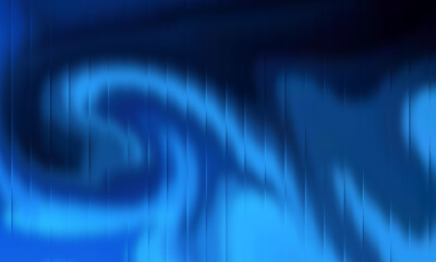 Abstract Liquid Blue Gradient Background with Swirling Lines