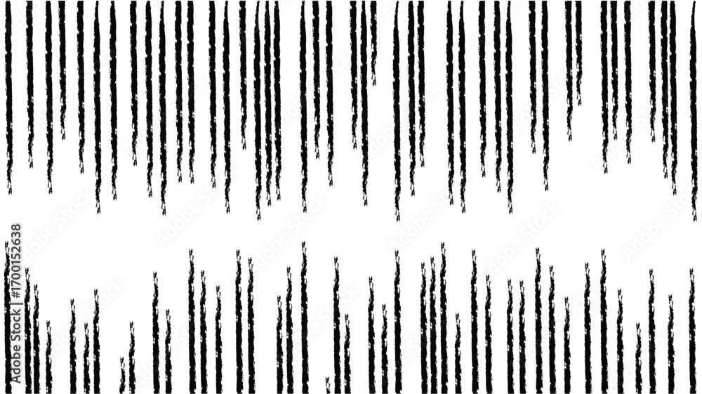 Poster minimal abstract line waves – clean white vector background