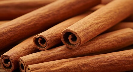 Cinnamon's Warm Embrace: A Close-Up