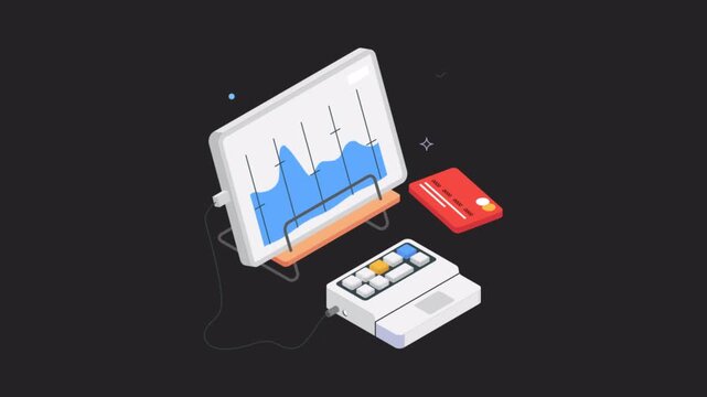 Creative Business Animation alpha channel