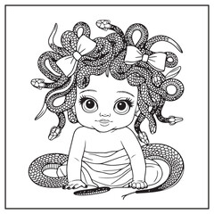 Adorable Creepy Monsters Coloring Pages