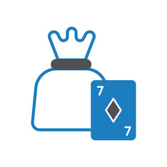 Card Money Vector icon which can easily modify or edit