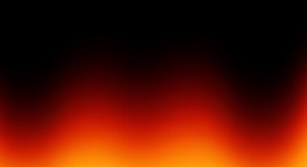 Fiery abstract background with vibrant orange and red gradient evokes warmth and passion