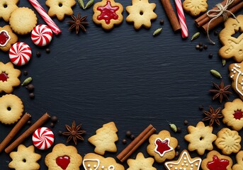 Spiced Holiday Frame