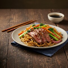 Savory Steak & Noodle Delight
