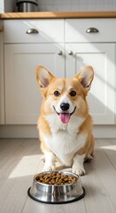 Corgi's Kitchen Sunshine: Mealtime Joy