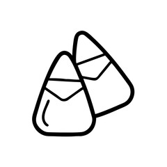 Vector illustration of a 3D abstract atom symbol icon with a science and technology design concept