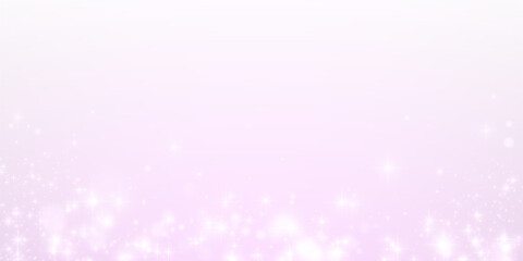 A pink sparkling background with light effects, glitter, and stars for a seamless design PNG overlay for graphics