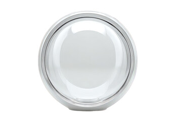 Blank Silver Round Plate