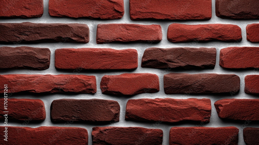 Poster rustic red brick wall creating an inviting backdrop for warm gatherings and creative expressions in 