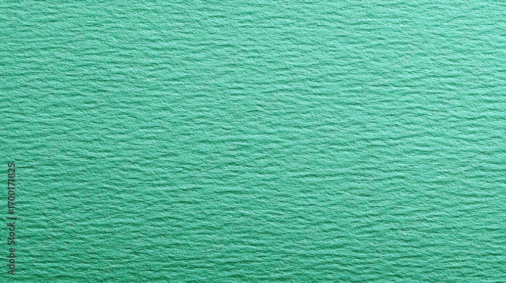 Aufkleber Unique abstract texture of green and cyan colored paper showcasing subtle details and intricate patterns in a minimalist setting