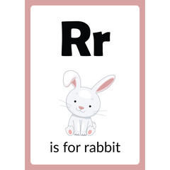 Alphabet R Worksheet for kids