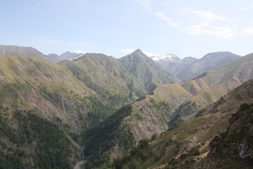 Naklejka premium mountains in the mountains