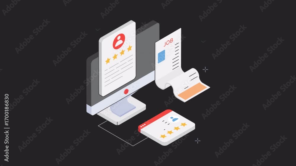 Poster document management animation alpha channel