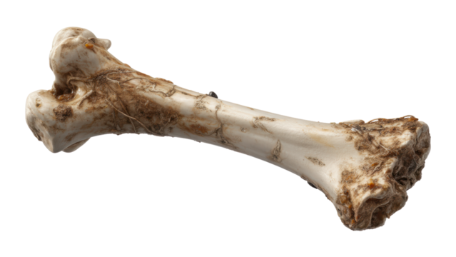 Single Animal Bone with Residue
