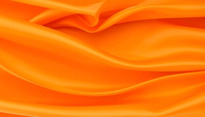 Obraz premium Close-up of vibrant orange fabric
