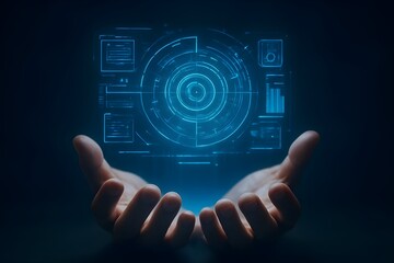 A couple of digital nomads working remotely online from a sandy paradise beach, enjoying a freelance lifestyle by the ocean