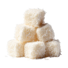  Coconut candy isolated [Transparent Background PNG].