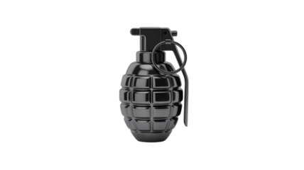 grenade isolated on white