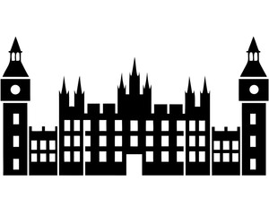 Fototapeta premium Creative details Parliament Vector Illustration | Government Building and Legislative Assembly Icon