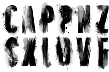 Grunge Text Graphic Design