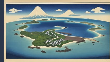 Maldives, blue ocean, heat, free space for text