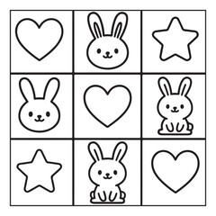 Comfy Patterns Bold and Easy Coloring Pages, Mindfulness, and Fun Creativity,  line art, illustration, victor, black and white coloring pages, Hand-drawn coloring pages, Cozy coloring page