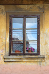 Traditional architecture in Zagreb, Croatia.