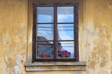 Traditional architecture in Zagreb, Croatia.