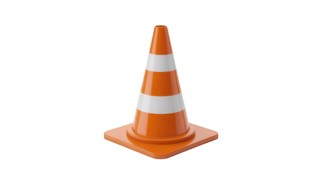 orange traffic cone