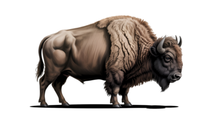 cow, animal, farm, bull, silhouette, white, bison, 