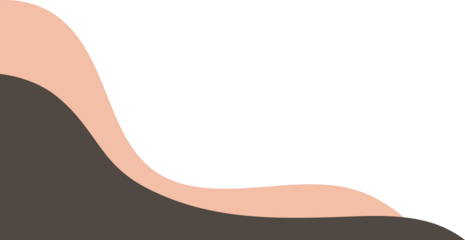 Modern abstract coffee wave decorative background