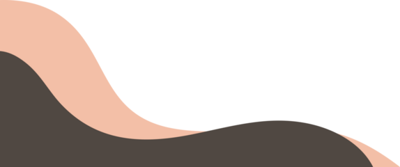 Modern abstract coffee wave decorative background