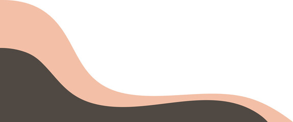 Modern abstract coffee wave decorative background
