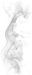 smoke on white background