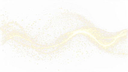 Enjoy the Golden Sparkle Wave Animation Background with Glitter Dust Particles Overlay, perfect for your projects