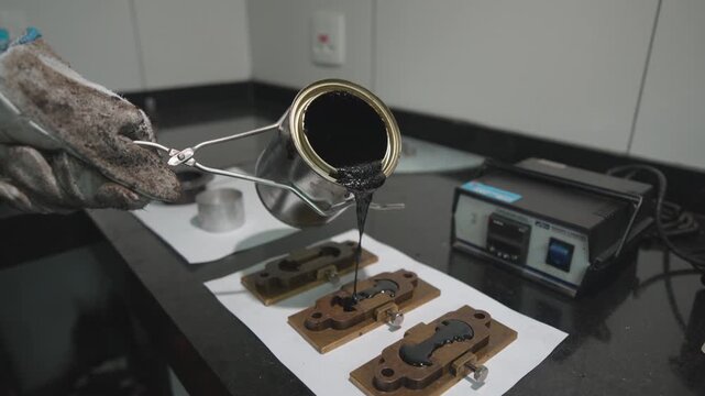 Industrial Process of Screening Minerals and Producing Asphalt