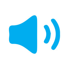 speaker icon on metal internet button