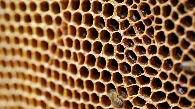 Honeycomb close-up