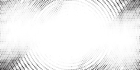 Halftone background vector, abstract backdrop design with two tone pattern and copy space for edit your content	