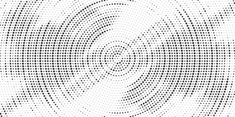 Halftone background vector, abstract backdrop design with two tone pattern and copy space for edit your content	