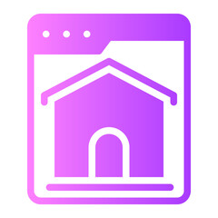 website gradient icon