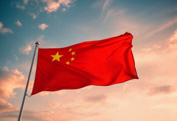 flag of china, model wallpaper