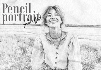 Pencil Sketch Portrait Effect