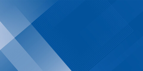 Abstract bacgkround blue and white gradient. Modern blue abstract rectangle box lines background for presentation design, banner, brocure, and business card