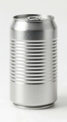 Silver gleam: Aluminum Can's Reflective Surface
