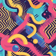 Obraz premium abstract colorful background with circles